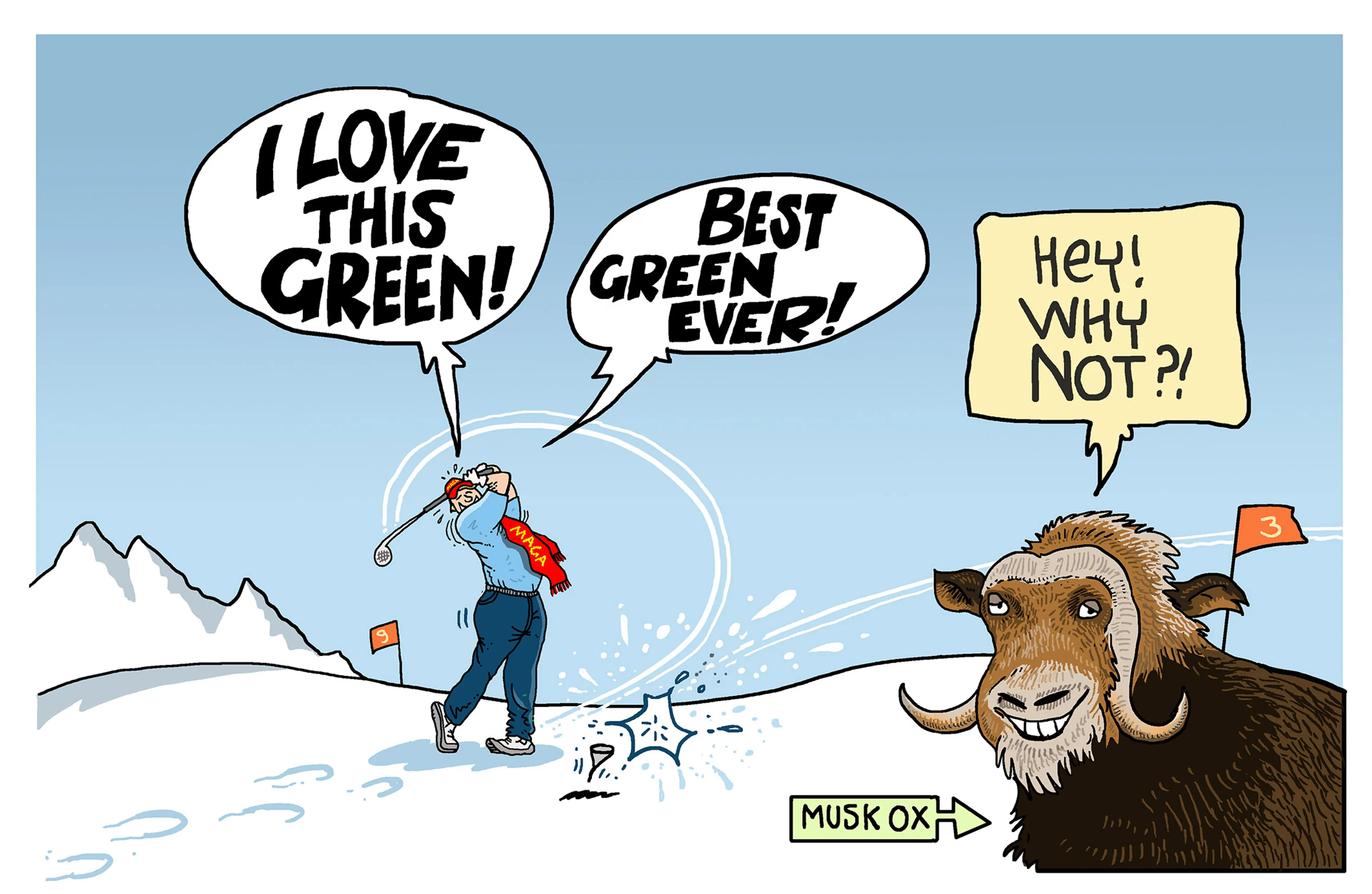 greenland golf